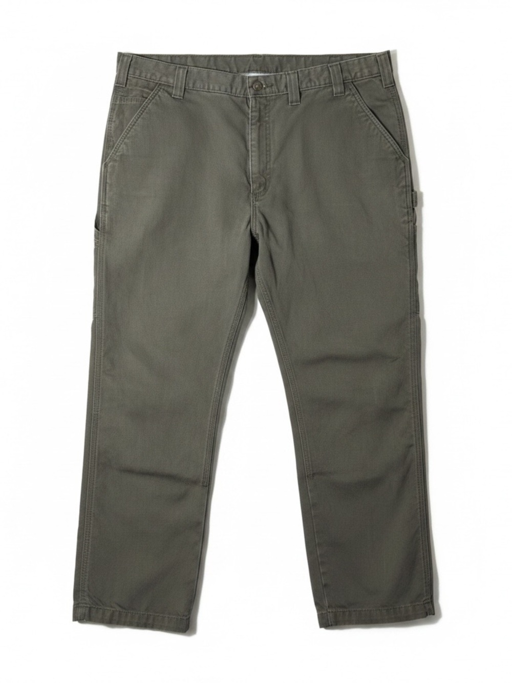 Carhartt Relaxed Straight Pants Mens Tag Size 44X30 Twill Dungaree B324 Work